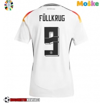 Moške Nogometnih dresov Nemčija Niclas Fullkrug #9 Domači EP 2024 Kratki rokavi